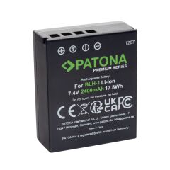PATONA 1287 Premium Battery Olympus BLH-1  2400mAh 7.4V