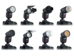 Godox V1 Fujifilm Uyumlu Yuvarlak Kafa Flaş