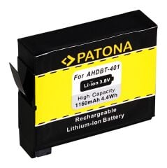 PATONA 1235 Standart Battery f. GoPro AHDBT-401 Hero 4+