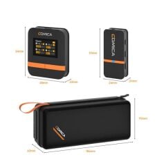 Comica Vimo Q (4) Kanallı Mini Kablosuz Mikrofon