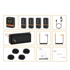 Comica Vimo Q (4) Kanallı Mini Kablosuz Mikrofon