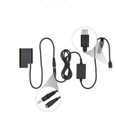 Andoer DCC12 + BLF19 USB Type-C Güç Kaynağı