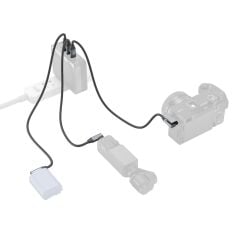 SmallRig 4790 USB-C (Düz) - USB-C (Açılı) Veri Kablosu (35 cm)
