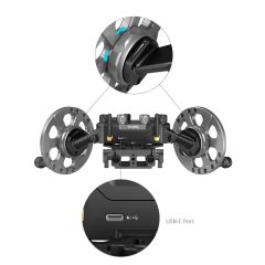 SmallRig 4525 DJI RS Serisi  için  Gimbal Kontrol Tekerlekleri
