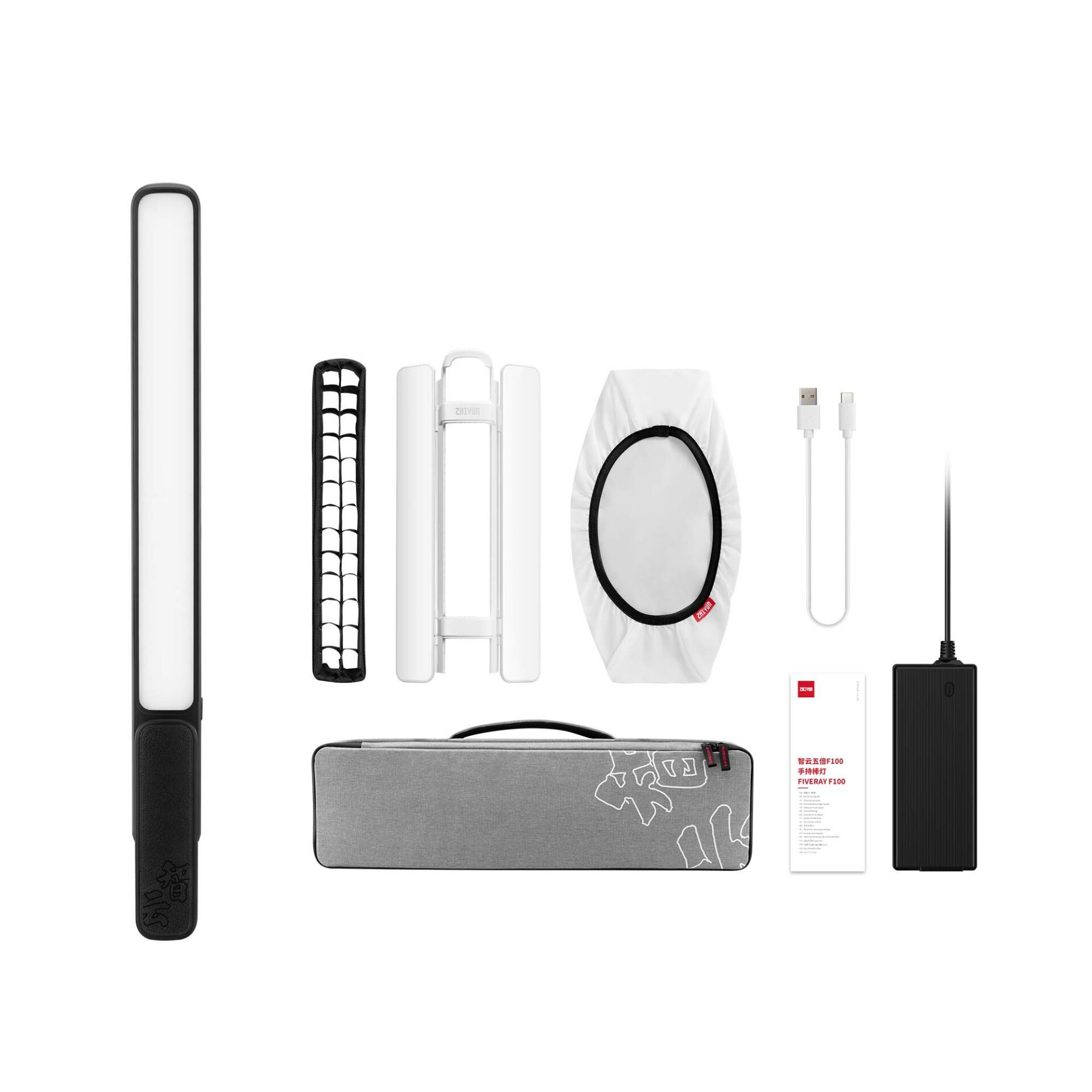 ZHIYUN FIVERAY F100 COMBO - BLACK