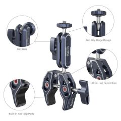SmallRig 3757 Magic Arm ile Yengeç Şeklinde Kelepçe
