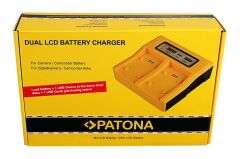 PATONA 7695 DUAL LCD USB CHARGER FOR NP-W235