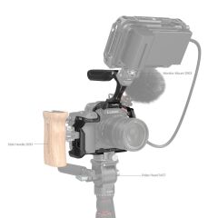 SmallRig 3441 Panasonic LUMIX GH6 için “Black Mamba” Serisi Kamera Kafes Kiti