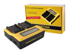 PATONA 7683 DUAL LCD USB CHARGER FOR NP-FZ100