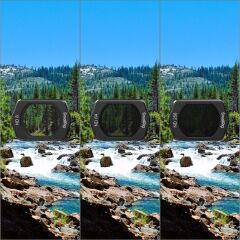 SmallRig 4774 DJI Osmo Pocket 3  için  ND8 /  ND64 / ND256 / Ekran Koruyucu Filtre Seti