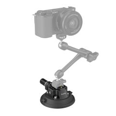 SmallRig 4122B 4'' Vakumlu Kamera Montaj Desteği Araç Çekim Vantuzu