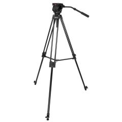 KINGJOY VT-2100L Video Tripod + VT-3520 Video Başlığı - ÇANTALI KİT