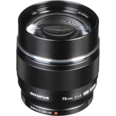 OLYMPUS LENS 75MM 1.8 M.ZUIKO BLACK V311040BW000