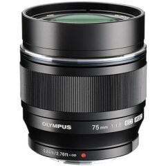OLYMPUS LENS 75MM 1.8 M.ZUIKO BLACK V311040BW000