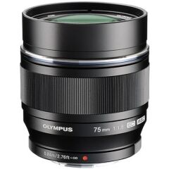 OLYMPUS LENS 75MM 1.8 M.ZUIKO BLACK V311040BW000