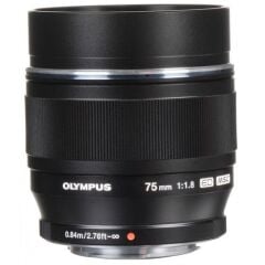 OLYMPUS LENS 75MM 1.8 M.ZUIKO BLACK V311040BW000