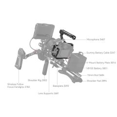 SmallRig 4520 Nikon Z 6III  için  Kamera Kafesi Kiti
