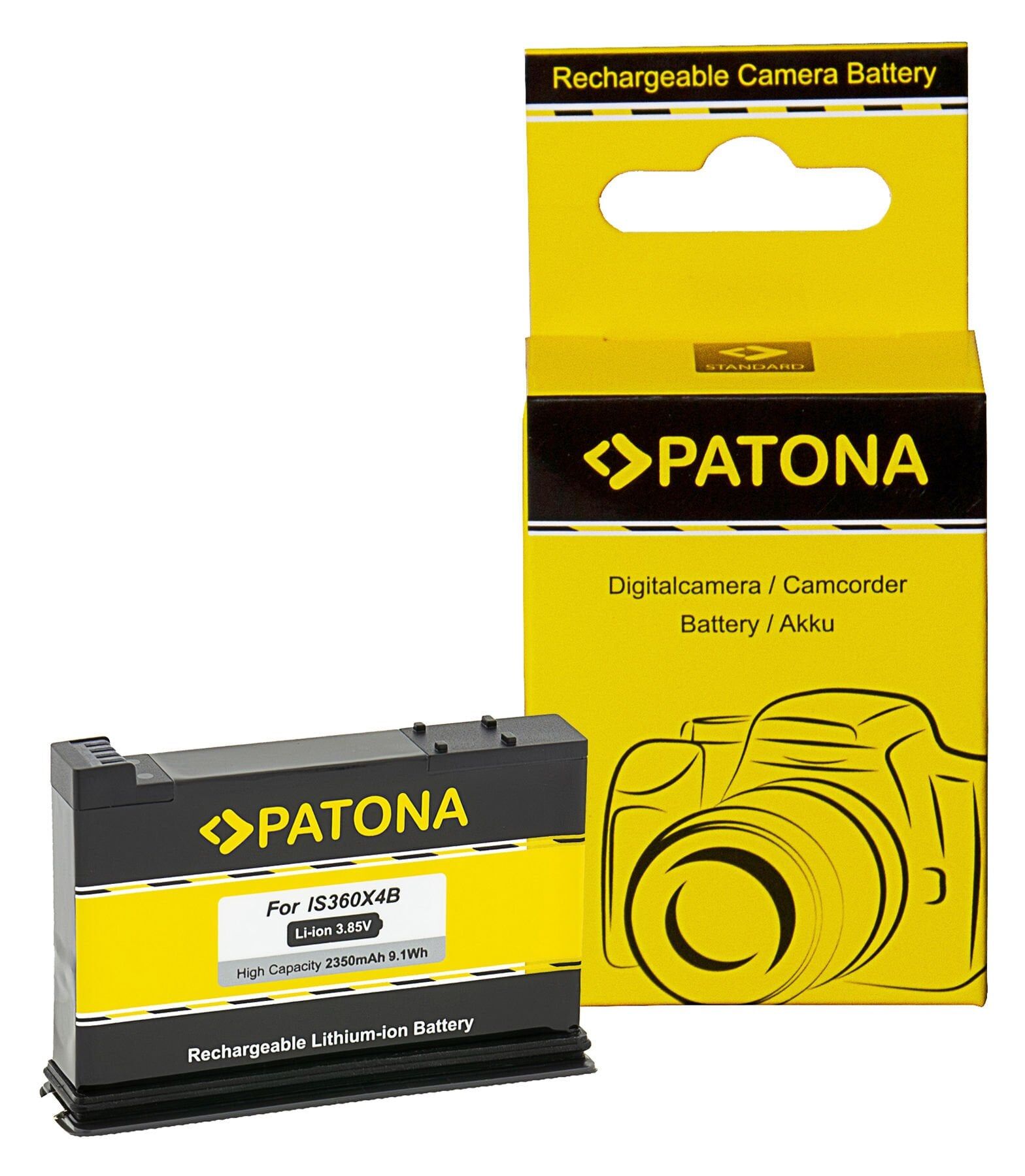 PATONA 1417 Battery f. Insta360 X4 2350mAH 3.85 V