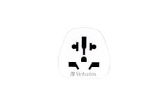 VERBATIM 49541 - WTEU-01 WORLD TO EUROPE TRAVEL ADAPTER PLUG