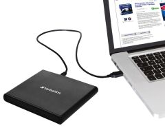 VERBATIM 98938 - EXTERNAL SLIMLINE CD/DVD WRITER USB 2.0