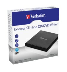 VERBATIM 98938 - EXTERNAL SLIMLINE CD/DVD WRITER USB 2.0