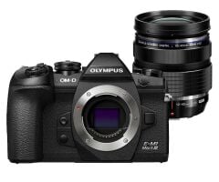 Olympus OM-D E-M1 Mark III 12-40 f/2.8 Fotoğraf Makinesi Kiti - Siyah