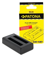 PATONA 1459 Dual Charger f. Insta360 One X3 Camera