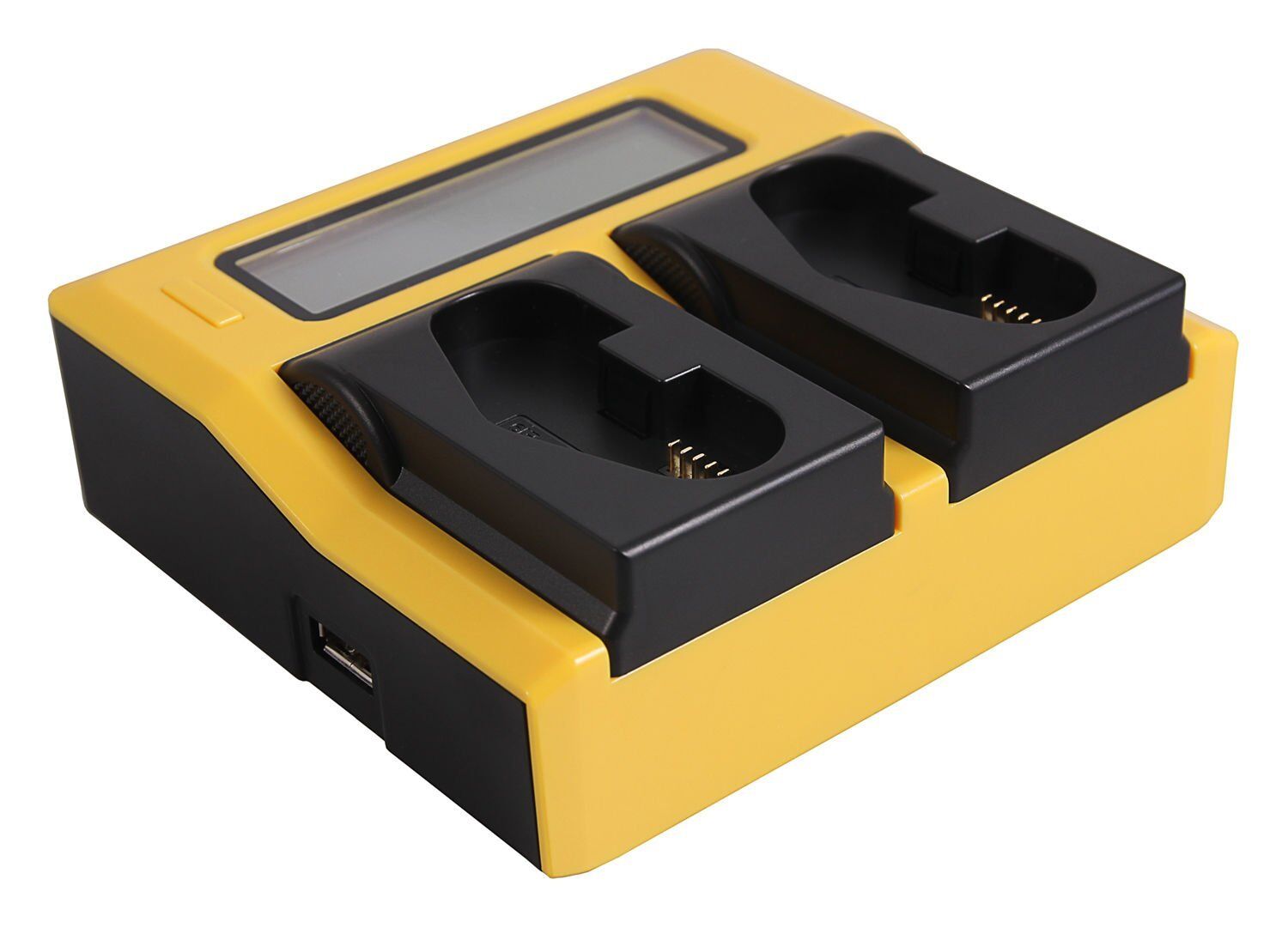 PATONA 7686 DUAL LCD USB CHARGER FOR CANON LP-E4 LP-E19