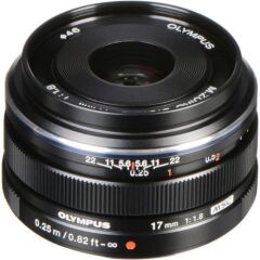 OLYMPUS LENS 17MM 1.8 BLACK  M.ZUIKO DIGITAL V311050BE000