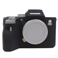 Andoer (Sony A7R IV A9 Mark II) İçin Koruyucu Silikon Kılıf (Kamuflaj)