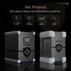 PATONA PROTECT V-Mount Pil V150-PD100 148Wh USB-C USB-A D-Tap 2xDC çıkışı