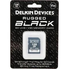 DELKIN BLACK 128GB UHS-I SD V30