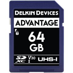 DELKIN ADVANTAGE 64GB SD UHS-I V30