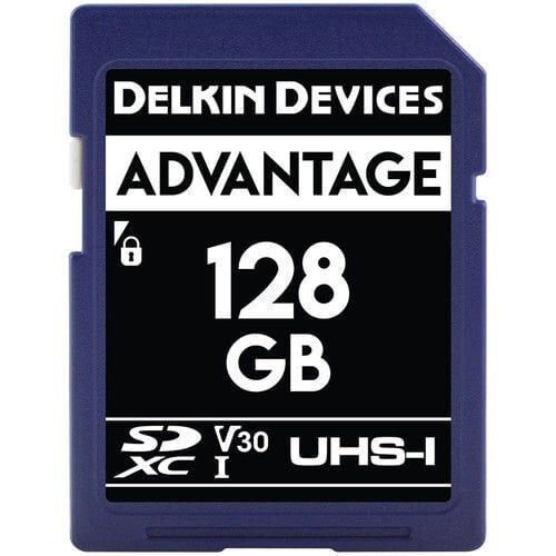 DELKIN ADVANTAGE 128GB SD UHS-I V30
