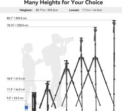 SmallRig 3474C CT-20 Alüminyum Alaşımlı Tripod