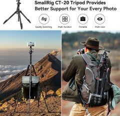 SmallRig 3474C CT-20 Alüminyum Alaşımlı Tripod
