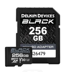 DELKIN BLACK 256GB MICRO SDUHS-I  V30