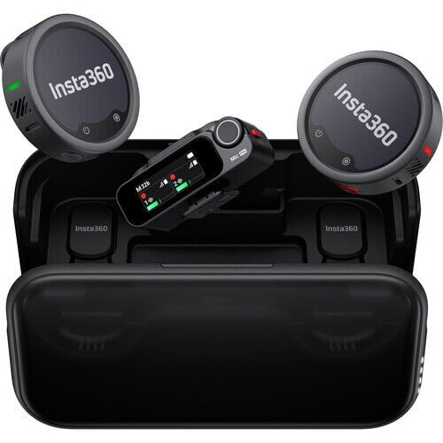 Insta360 Mic Pro (2 TX + 1 RX) Kablosuz Mikrofon