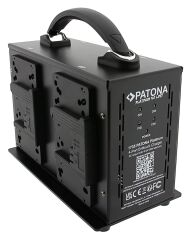 PATONA 1735 Platinum B-Mount Charger f. 4pcs battery
