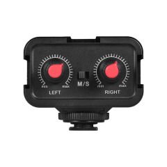 Andoer WS-VS Çift Kanallı Mikrofon Ses Mikseri