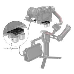 SmallRig 3158B DJI RS 2 / RSC 2 / Ronin-S / RS 3 / RS 3 Pro Gimbal için  Hızlı Çıkarma Plakası