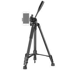 KINGJOY VT-860SCB Uzaktan Kumandalı + Cep Telefonu Standlı Video Tripodu (ARTIKEL NO: 1247927)