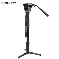 KINGJOY MP3008F Monopod + VT-3510 Video Kamera Tripod Başlığı