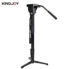 KINGJOY MP3008F Monopod + VT-3510 Video Kamera Tripod Başlığı