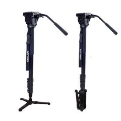 KINGJOY MP4008F Monopod + KH-6750 Video Kamera Tripod Başlığı