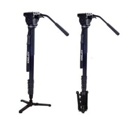 KINGJOY MP4008F Monopod + KH-6750 Video Kamera Tripod Başlığı