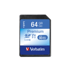 VERBATIM 44024 - SDXC Memory Card 64GB Class 10