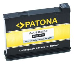 PATONA 1389 Battery f. Insta360 X3 CINAQBT/A