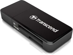 TRANSCEND TS-RDF5K SD/MicroSD Card USB 3.1 Gen 1, Black