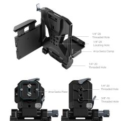 SmallRig 5315 V-Mount Akü Montaj Plakası Kiti (Pro)